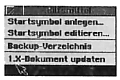Menü 'Hilfsmittel' aufrufen und 1.X-Dokumente updaten