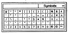 Floating Keyboard: Symbol