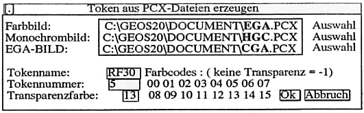Token aus PCX-Dateien erzeugen