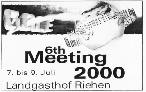 6. internationalen GOCE-Meeting in Riehen bei Basel
