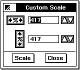 Custom Scale