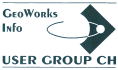 logo:  GeoWorks Info - Geosworks User Group Schweiz